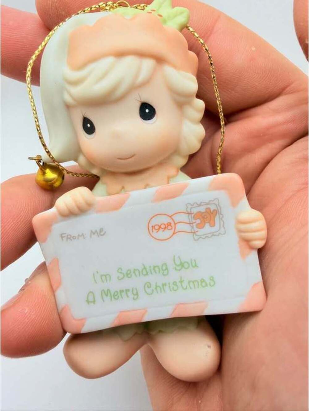 Precious Moments 1998 Annual Edition Ornament I'm Sending You A Merry Christmas